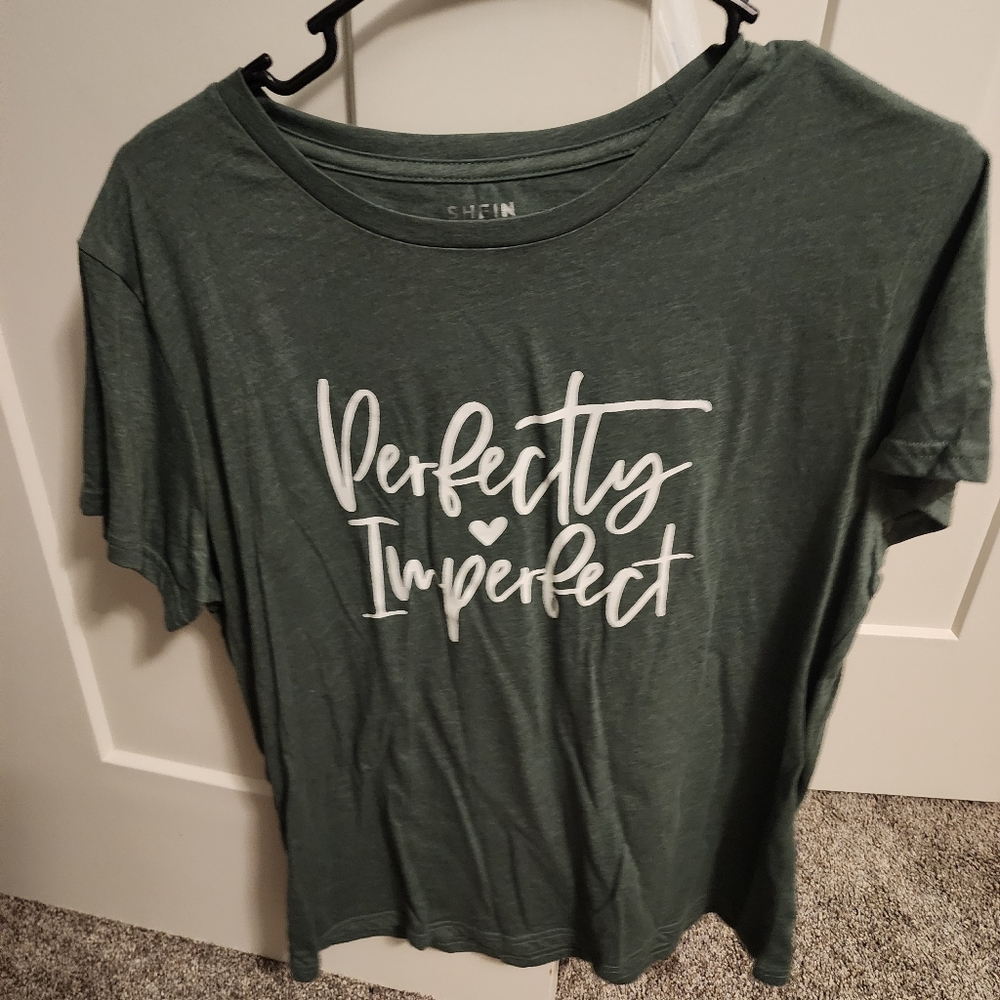 'Perfectly imperfect' shirt